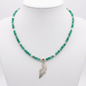 Collar de aventurinas