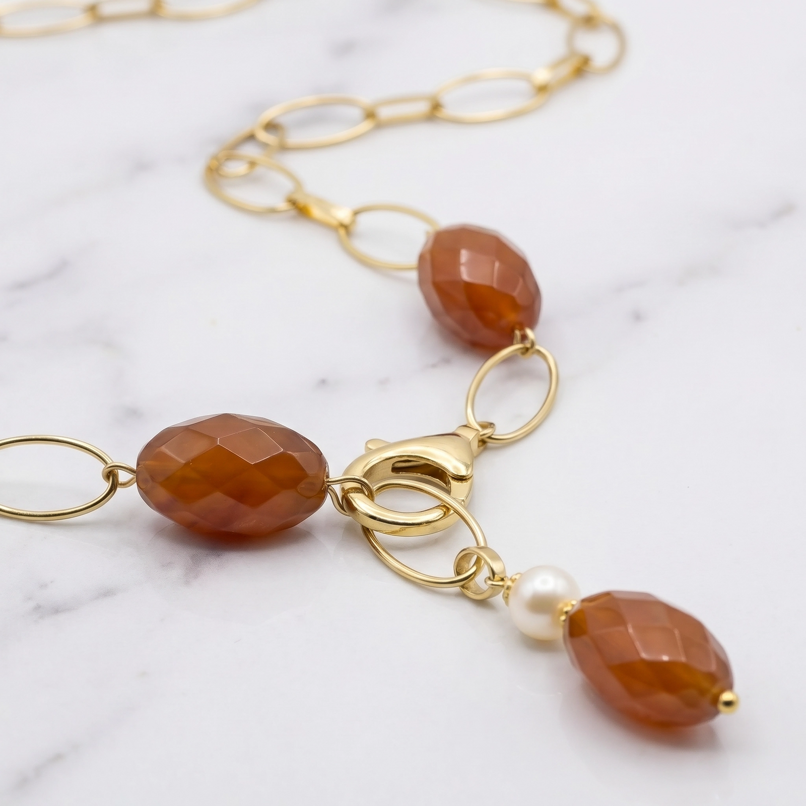 Collar Cornalinas