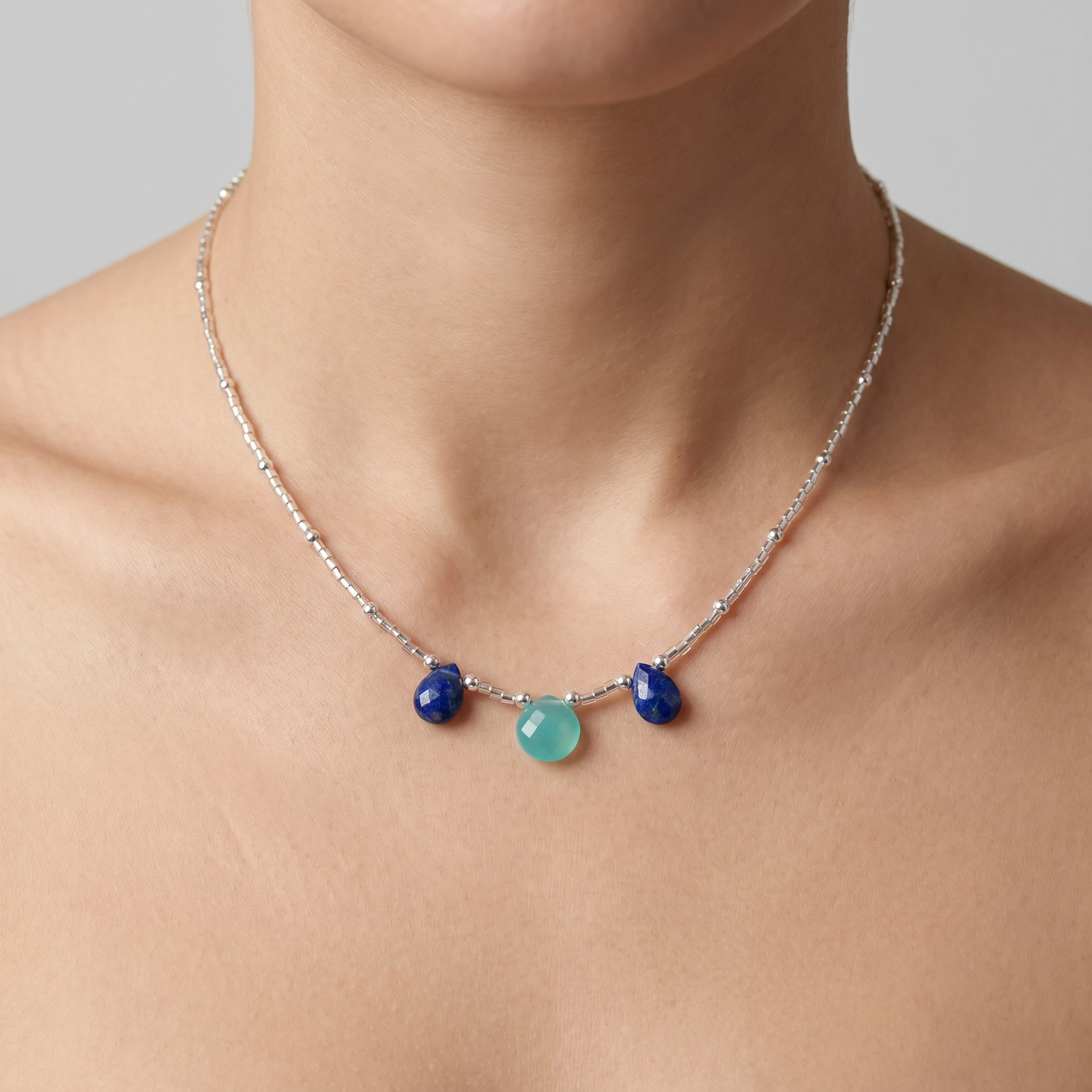Collar lapislázuli
