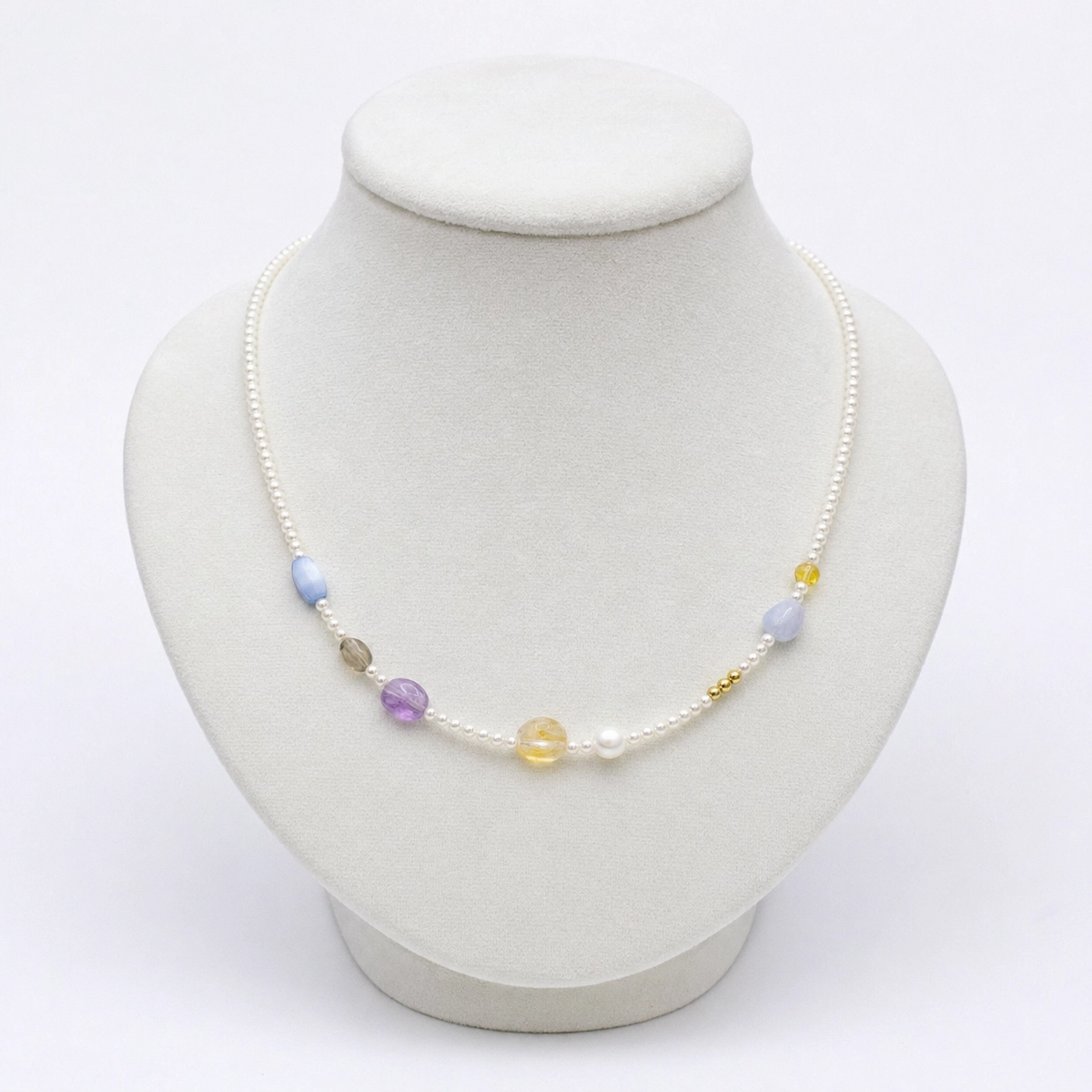 Collar perlitas shell