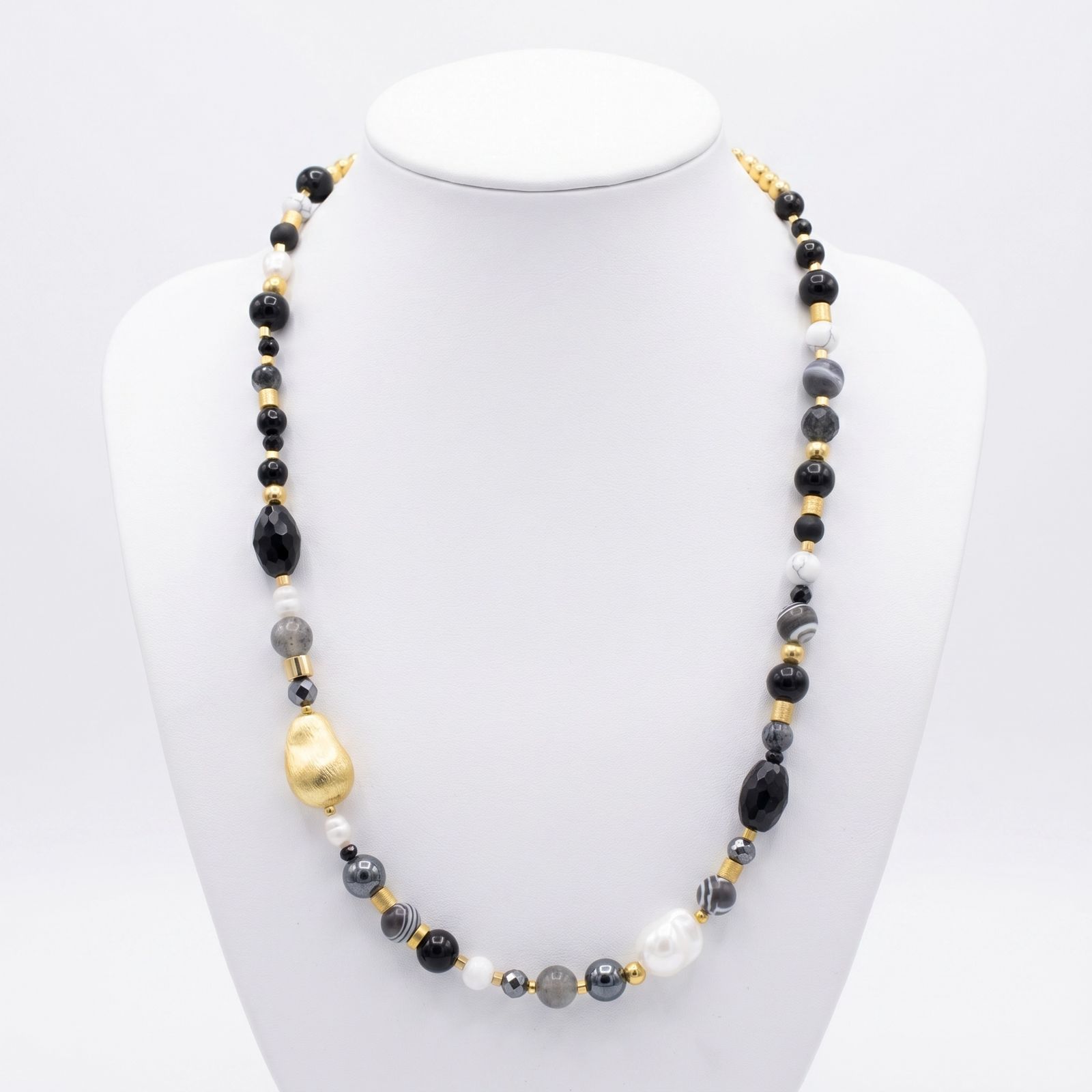 Collar turmalinas y Onix