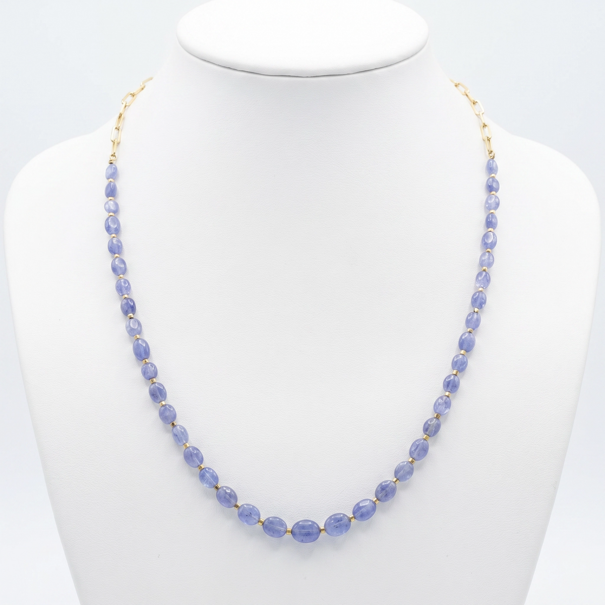 Collar tanzanitas