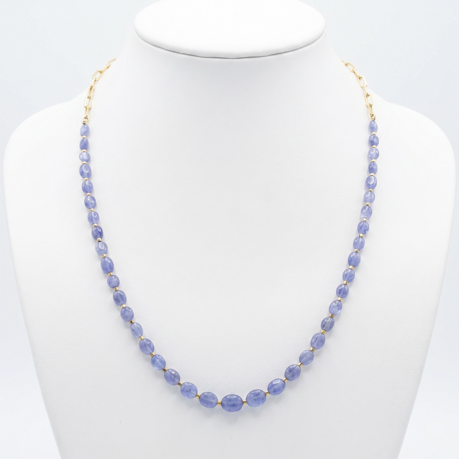 Collar tanzanitas