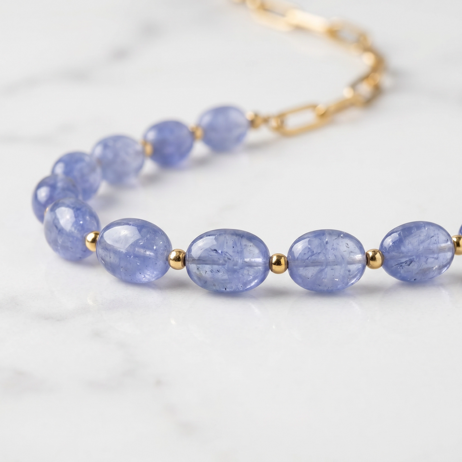 Collar tanzanitas