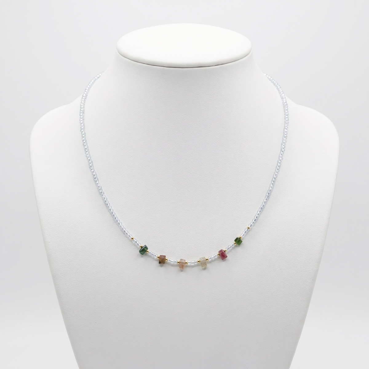 Collar turmalinas