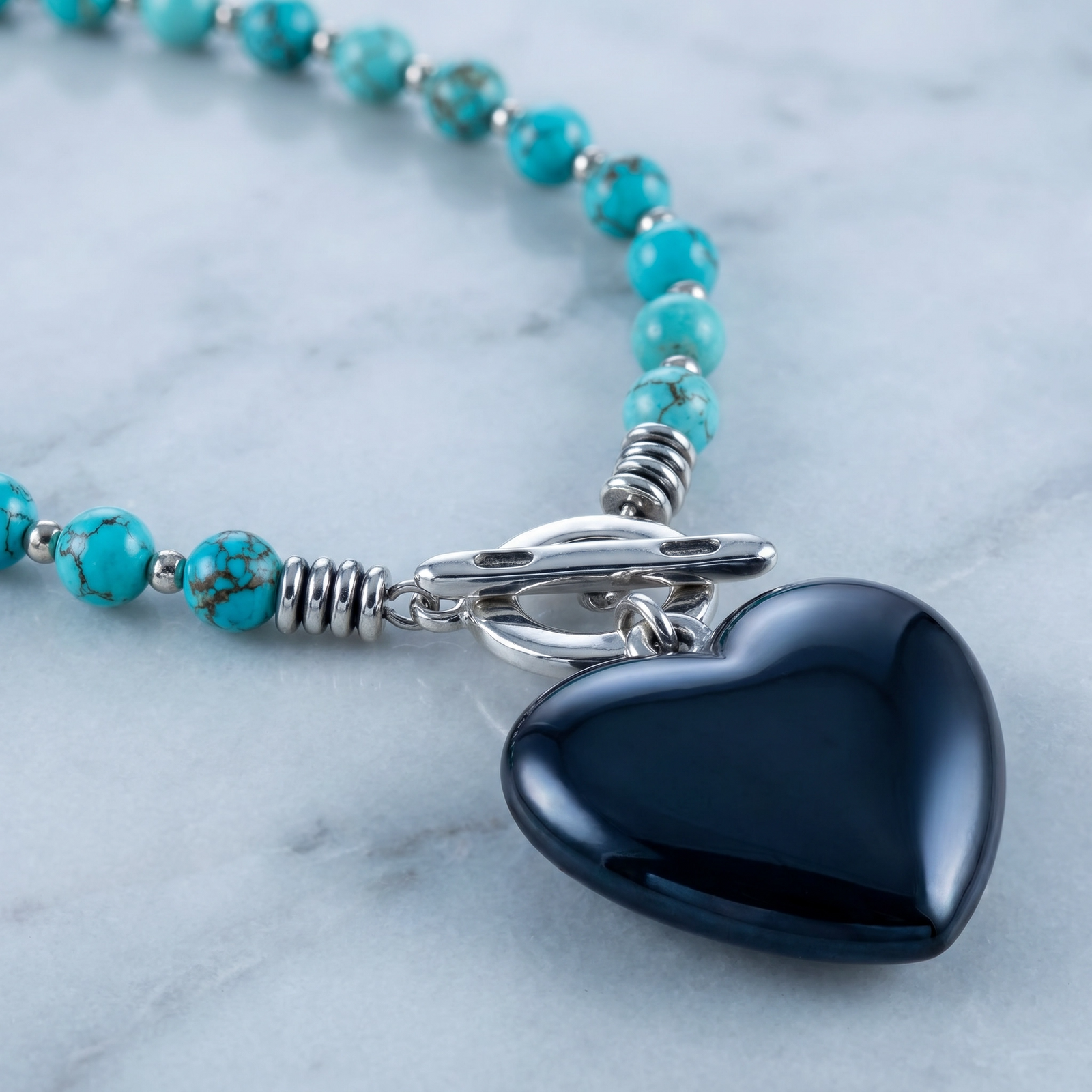 Collar de turquesas